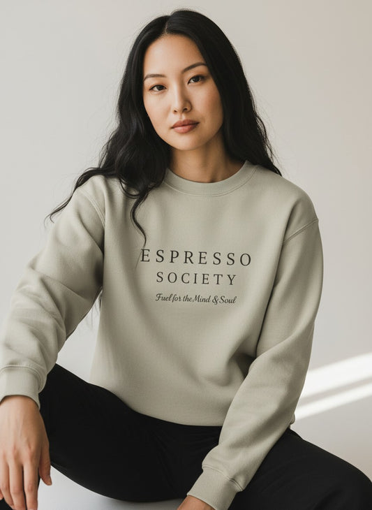 Espresso Society Premium Crewneck Sweatshirt