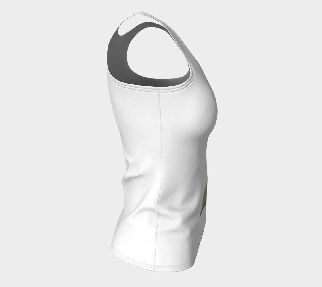 Camellia Study Slim-Fit Tank Top