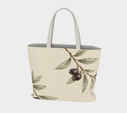 Olive Branch Market Tote Bag