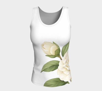 Camellia Study Slim-Fit Tank Top
