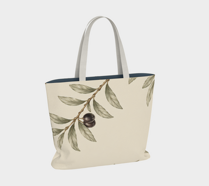 Olive Branch Market Tote Bag