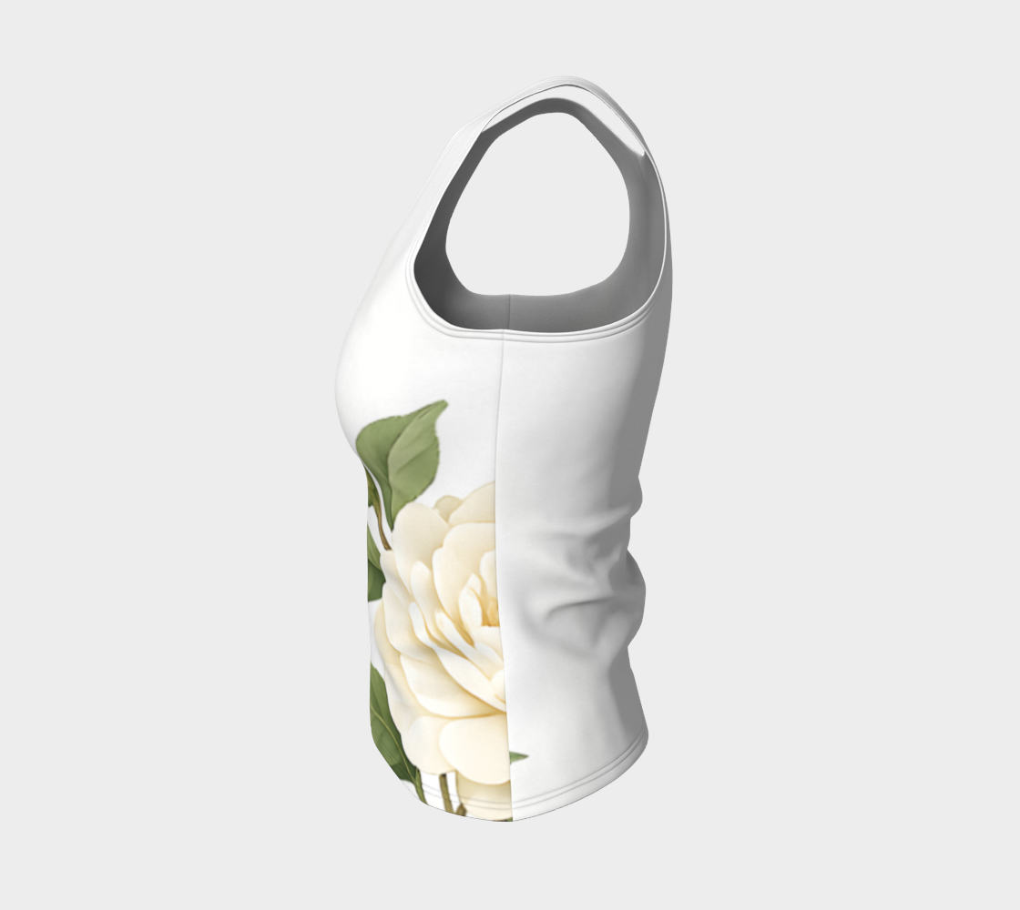 Camellia Study Slim-Fit Tank Top