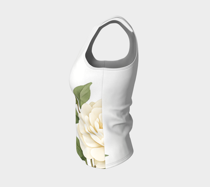 Camellia Study Slim-Fit Tank Top