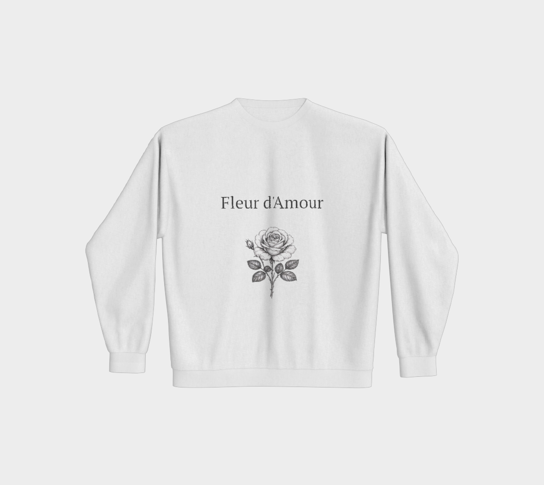 Fleur d'Amour Premium Crewneck Sweatshirt