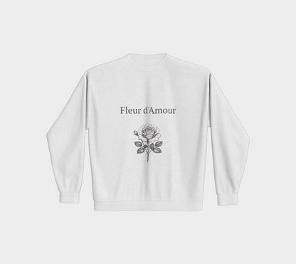 Fleur d'Amour Premium Crewneck Sweatshirt