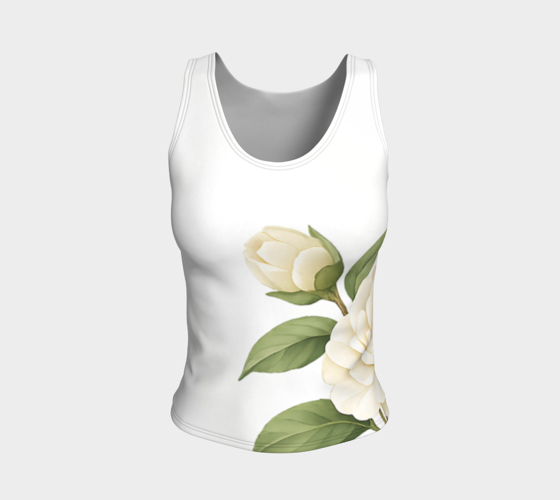 Camellia Study Slim-Fit Tank Top