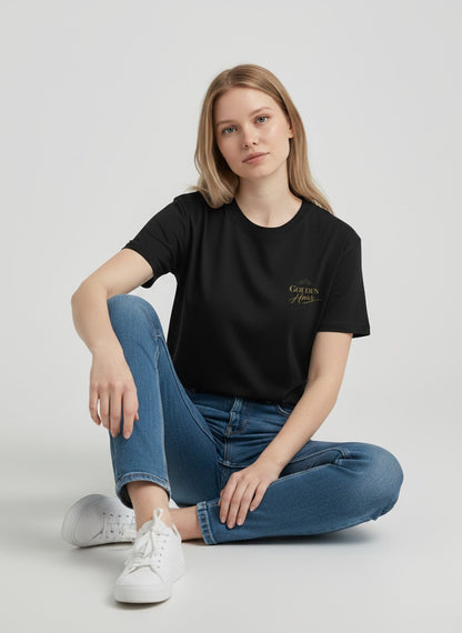 Golden Hour Slim-Fit Women's Graphic T-Shirt