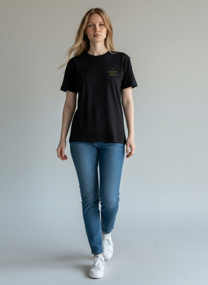 Golden Hour Slim-Fit Women's Graphic T-Shirt