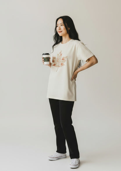 Maple Botanica Premium Graphic T-Shirt