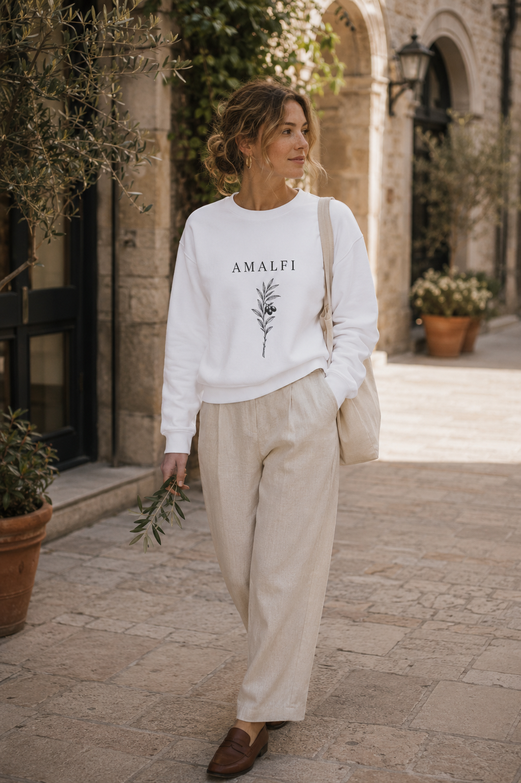 Amalfi Premium Crewneck Sweatshirt