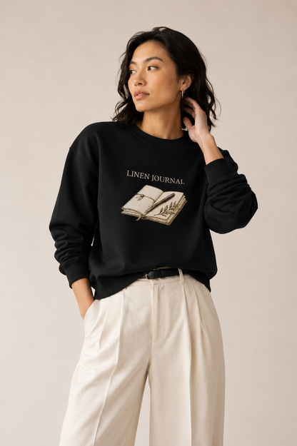 Linen Journal Premium Crewneck Sweatshirt