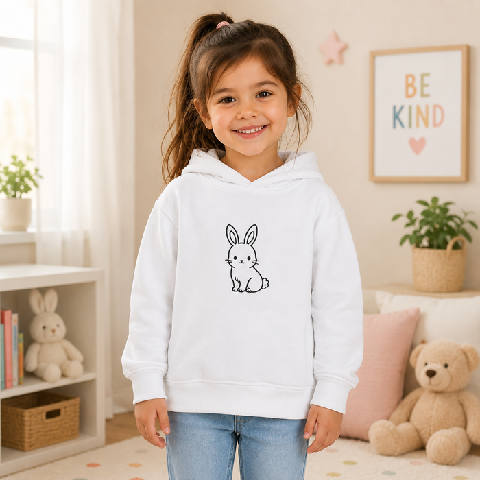 Novia Fine Bunny Toddler Hoodie