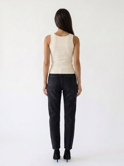 Heirloom Ribbon Slim-Fit Tank Top