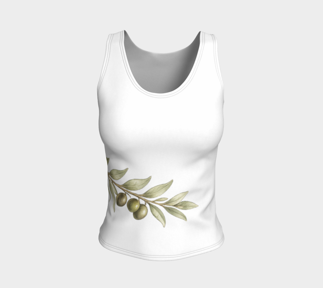 Olive Branch Study Slim-Fit Tank Top