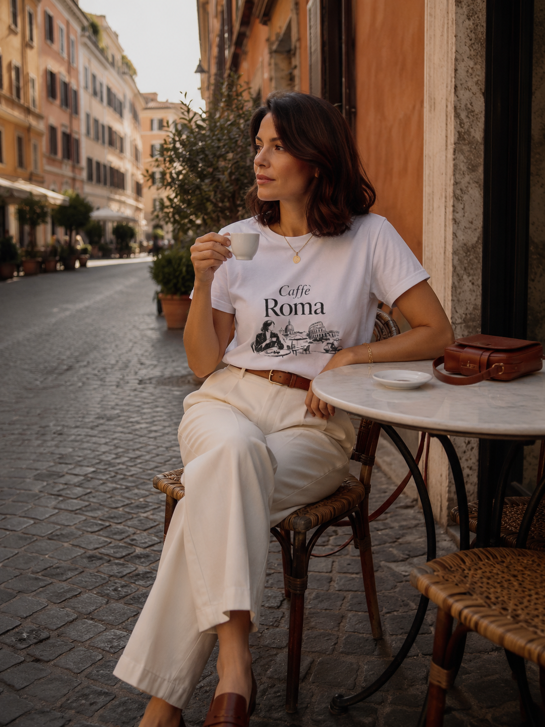 Caffè Roma Premium Graphic T-Shirt