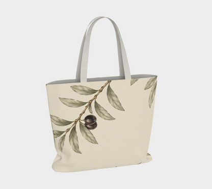Olive Branch Market Tote Bag