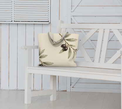 Olive Branch Market Tote Bag