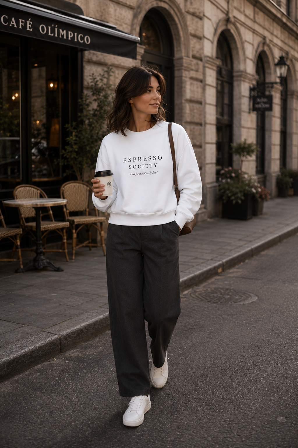 Espresso Society Premium Crewneck Sweatshirt