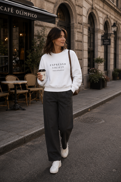 Espresso Society Premium Crewneck Sweatshirt