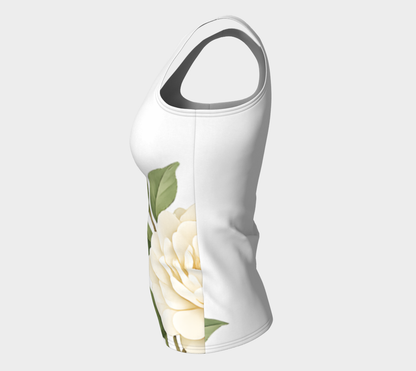 Camellia Study Slim-Fit Tank Top