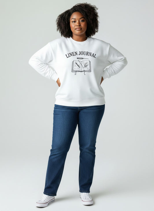 Linen Journal Premium Crewneck Sweatshirt